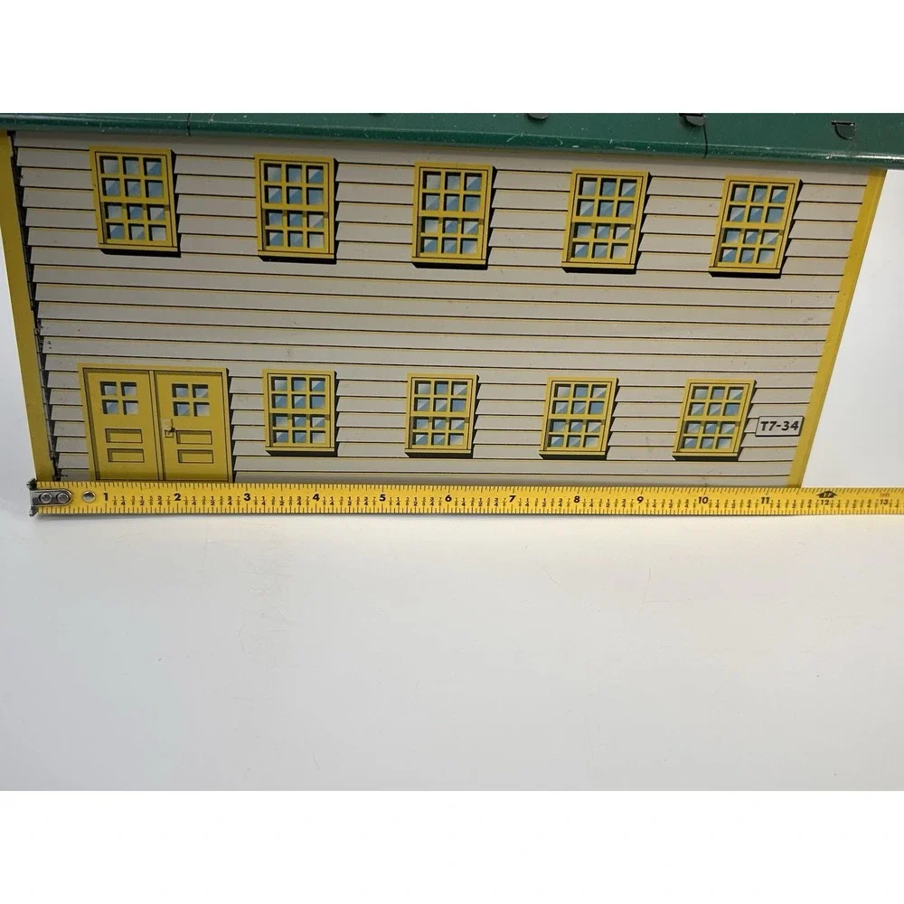 Vintage MARX T7-34 US Armed Forces‎ Training Center Tin Litho Building CO. A